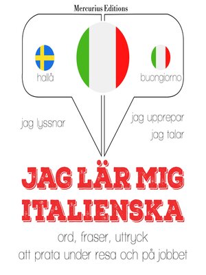 cover image of Jag lär mig italienska